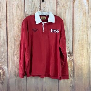 ➡️Springfield Long Sleeve Polo Men’s Size Large